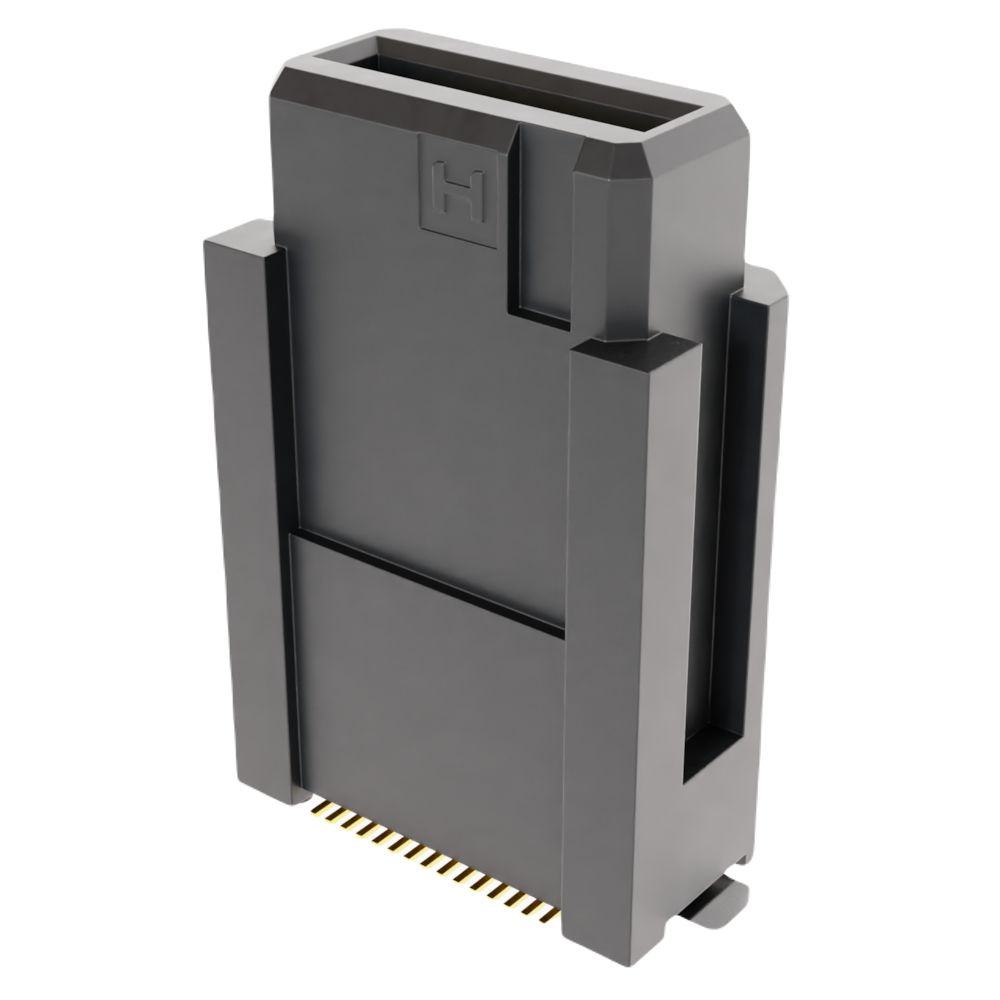 HARWIN FLECTO Series Vertical Surface PCB Header, 30 Contact(s), 0.5 mm Pitch, 2 Row, Shrouded