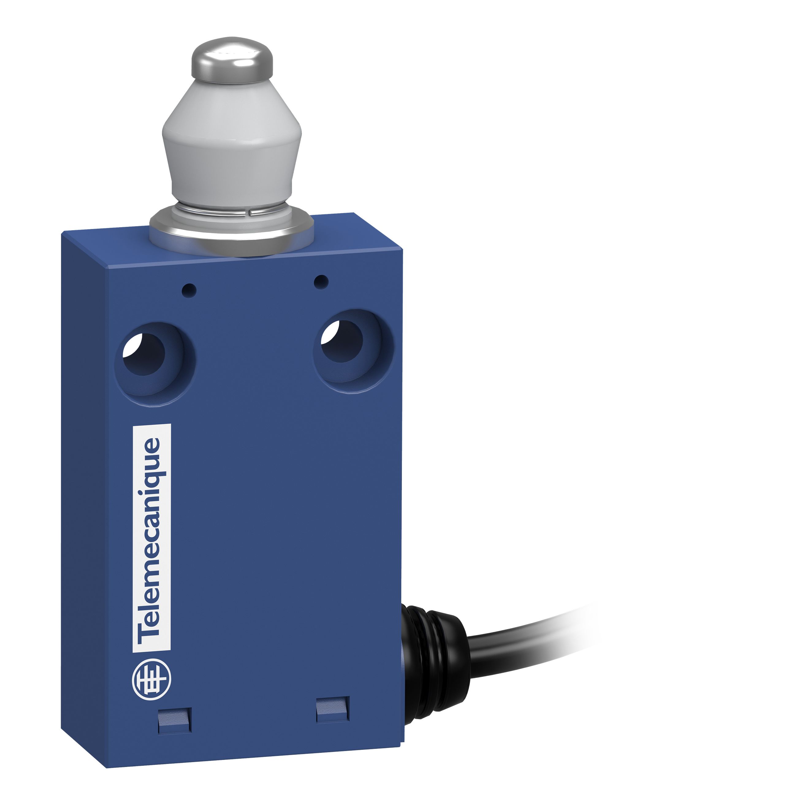Telemecanique Sensors XCMH Series Plunger Limit Switch, 1NC/1NO, IP66, IP67, 2P, Plastic Housing, 240V ac Max, 0.75A Max