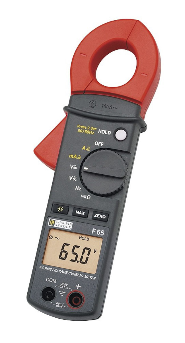 Chauvin Arnoux F65 Clamp Meter 100 A 600 V 600 V ac CAT III