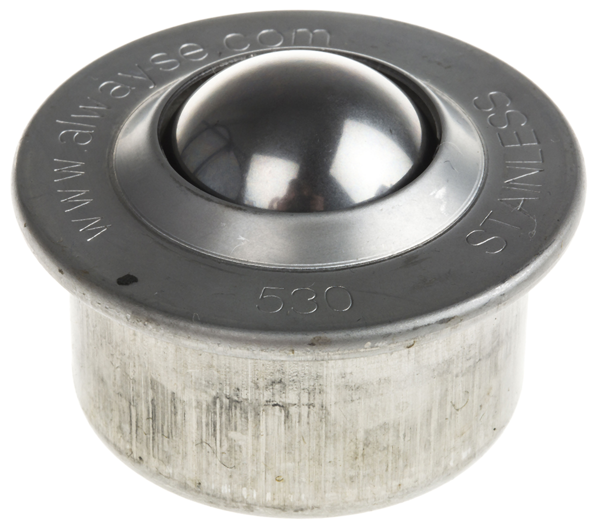 ALWAYSE Ball Transfer Unit with 30mm diameter Stainless Steel ball