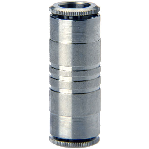 Camozzi 6000 Series Straight Fitting, 8 mm to 8 mm, Tube-to-Tube Connection Style, 6580 8