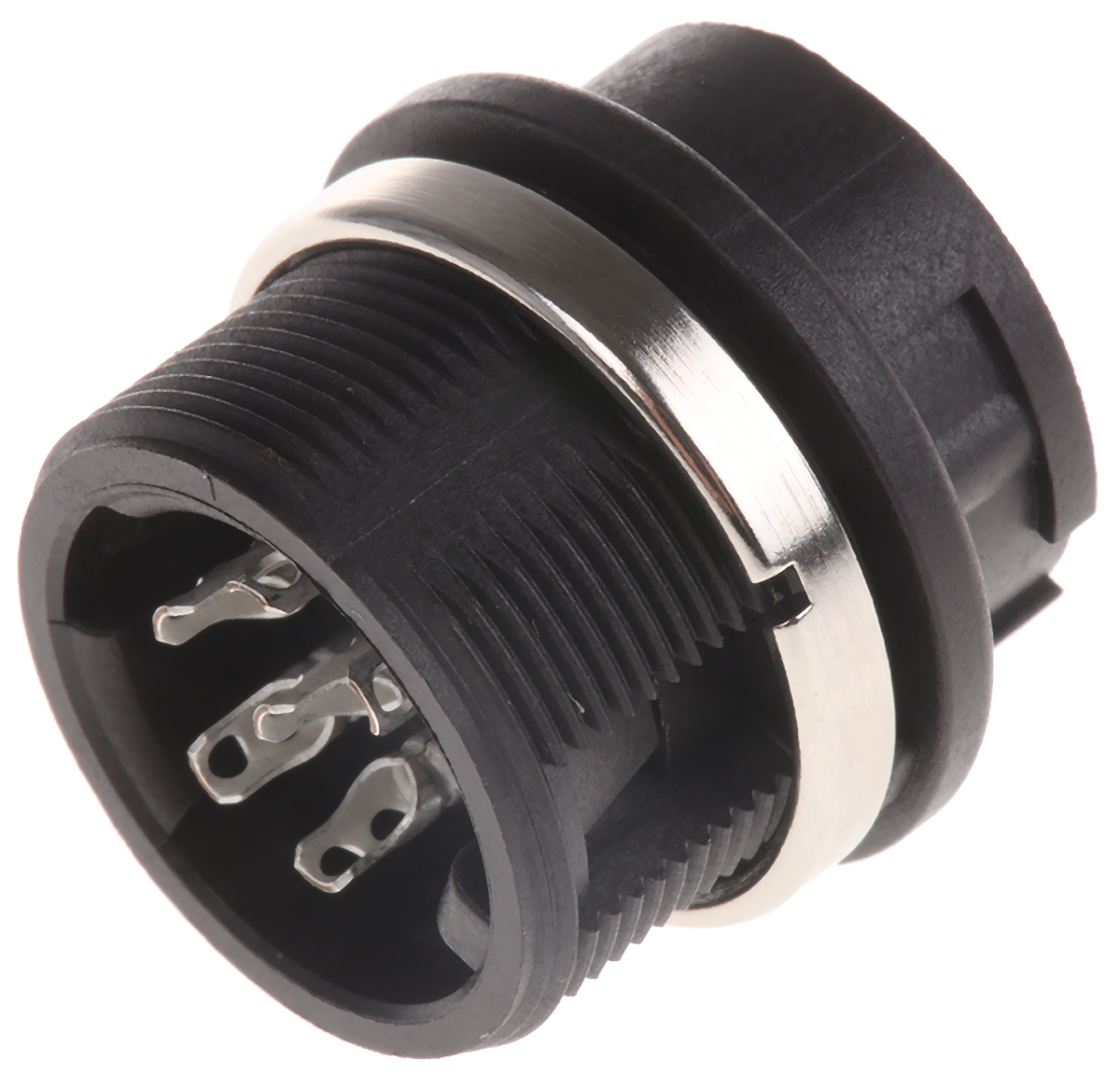 Amphenol Industrial Circular Connector, 6 Contacts, Panel, M16 Connector, Socket, Female, IP40, signalmate C091 Series