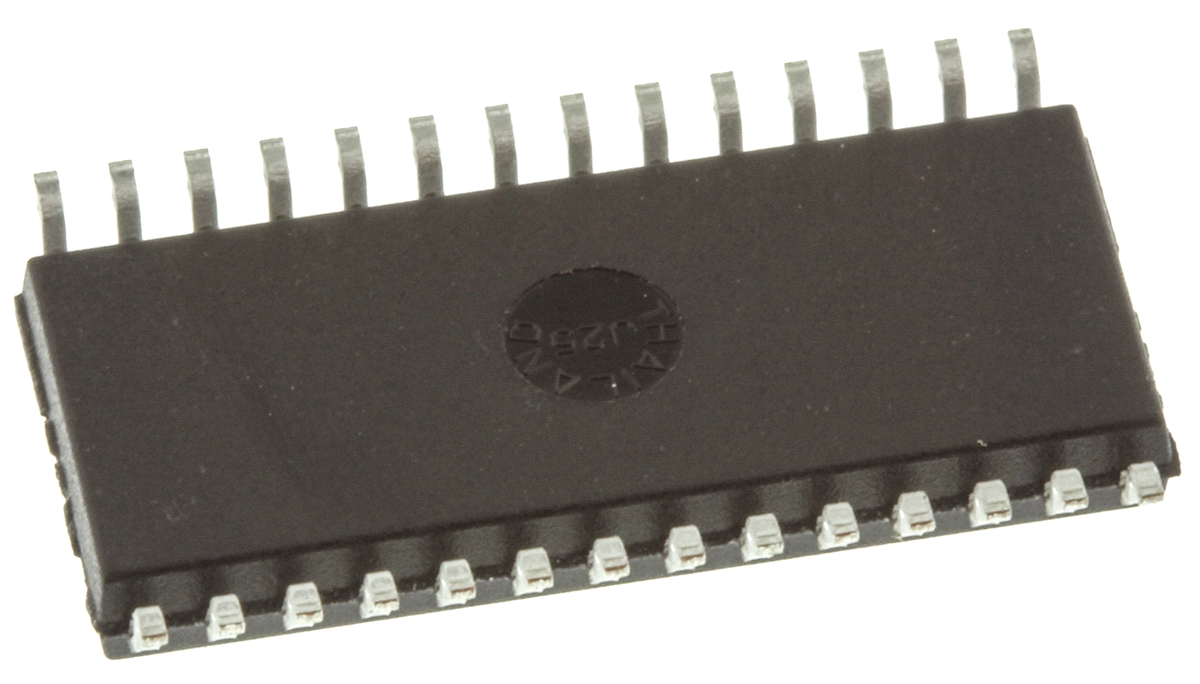 Microchip PIC18F2420-I/SO, 8 bit PIC, PIC18F2420 Microcontroller, 40 MHz, 16kB FLASH, 28-Pin SOIC