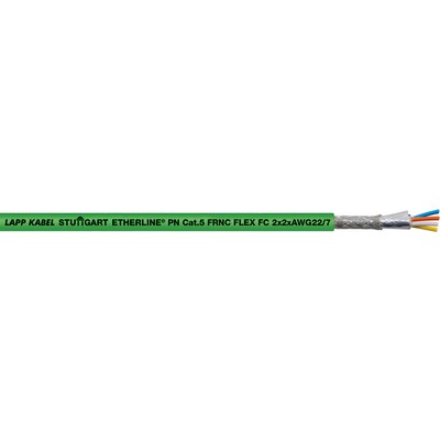 Lapp, 100m Cat5e, Green, Tinned Copper Braid, Unterminated