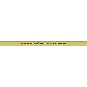 Lapp UNITRONIC BUS ASI Data Cable, 2 Cores, 1.5 mm² CSA 15 AWG, Unscreened, 50 m, Yellow Ethylene Propylene Diene
