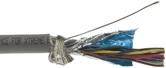 Alpha Wire XTRA-GUARD FLEX Series Data Cable, 6 Pairs, 12 Cores, 0.14 mm², Screened, 26 AWG, 30m, Screened Shield