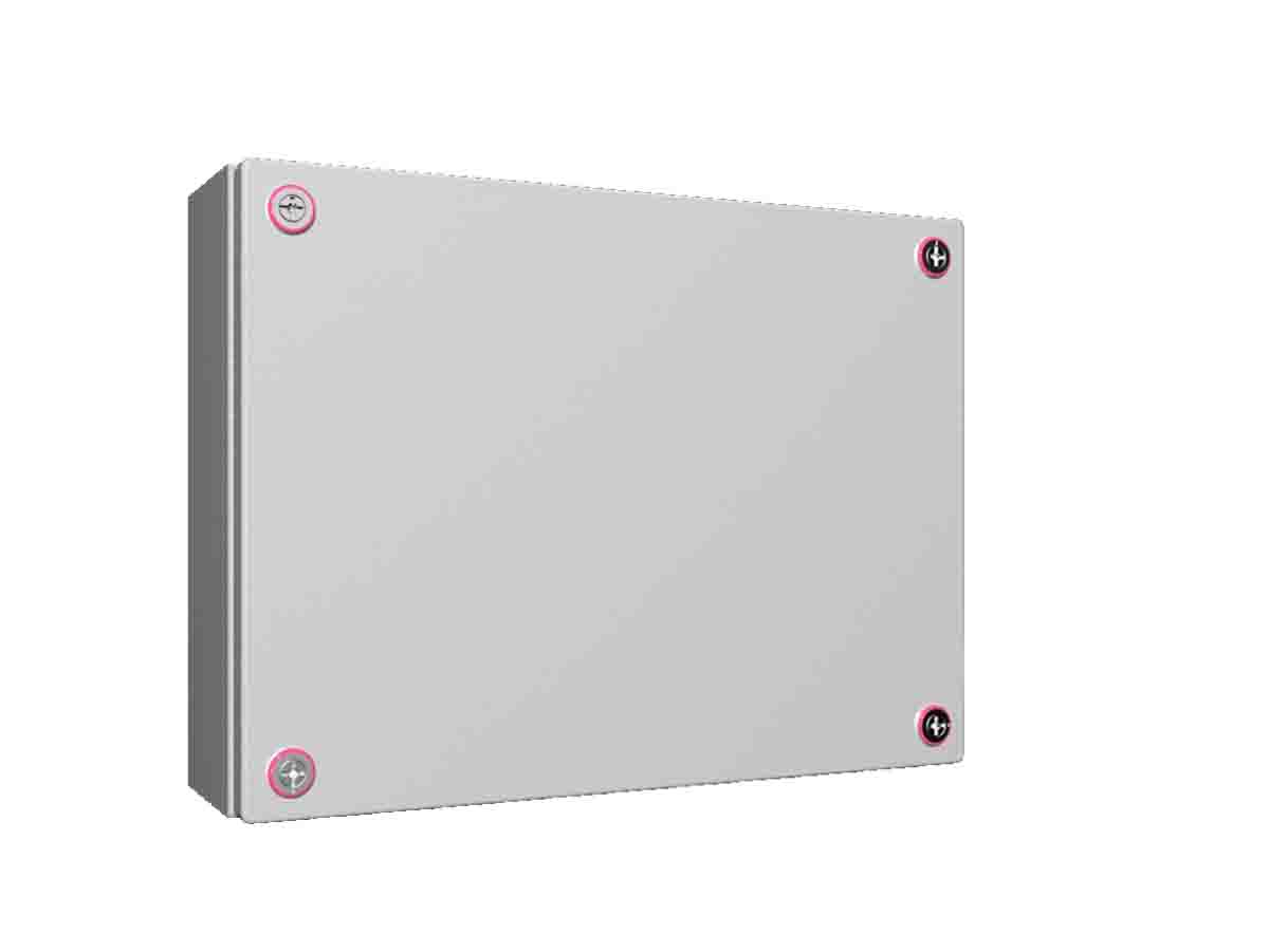 Rittal KX Series Sheet Steel Wall Box, IP55, 400 mm x 400 mm x 120mm