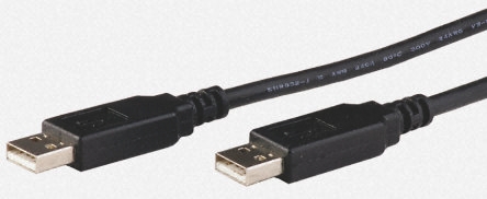 FTDI Chip USB NMC-2.5M USB to USB Null Modem Cable for use with PC To PC Networking Using USB Port, File Transfer