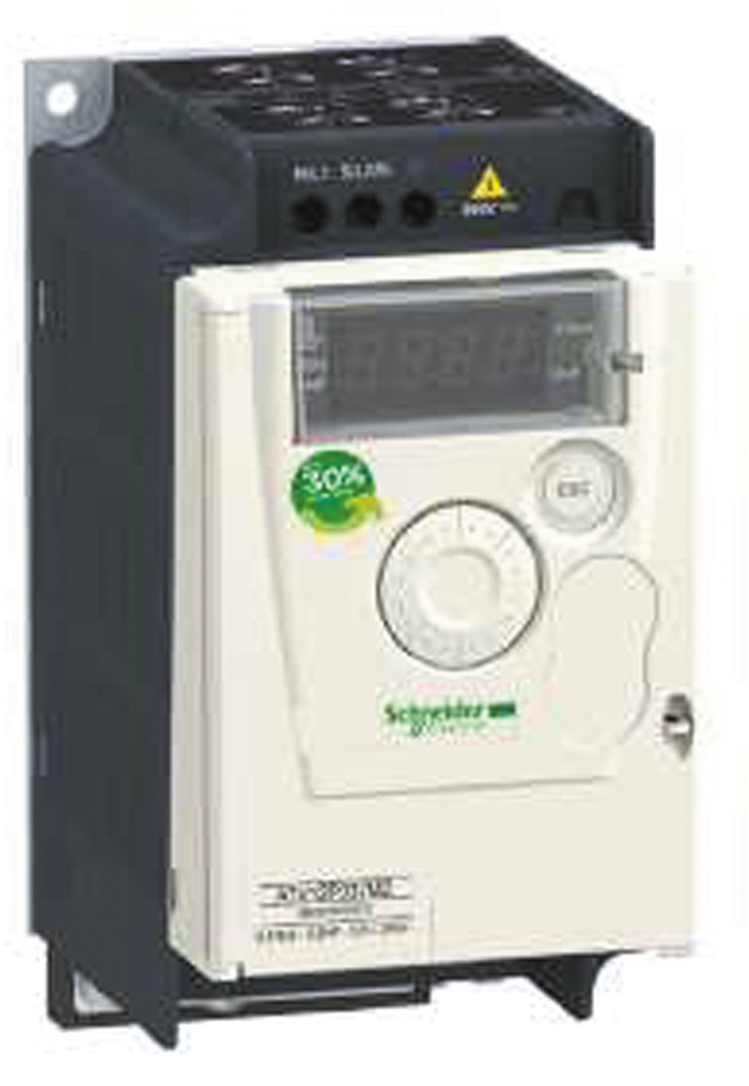 Schneider Electric Inverter Drive, 0.75 kW, 1 Phase, 230 V ac, 10.2 A, ATV 12 Series
