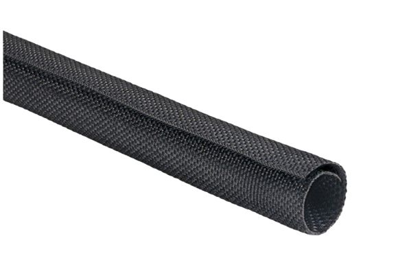 HellermannTyton Braided PET Black Cable Sleeve, 19mm Diameter, 2m Length, Helagaine Series