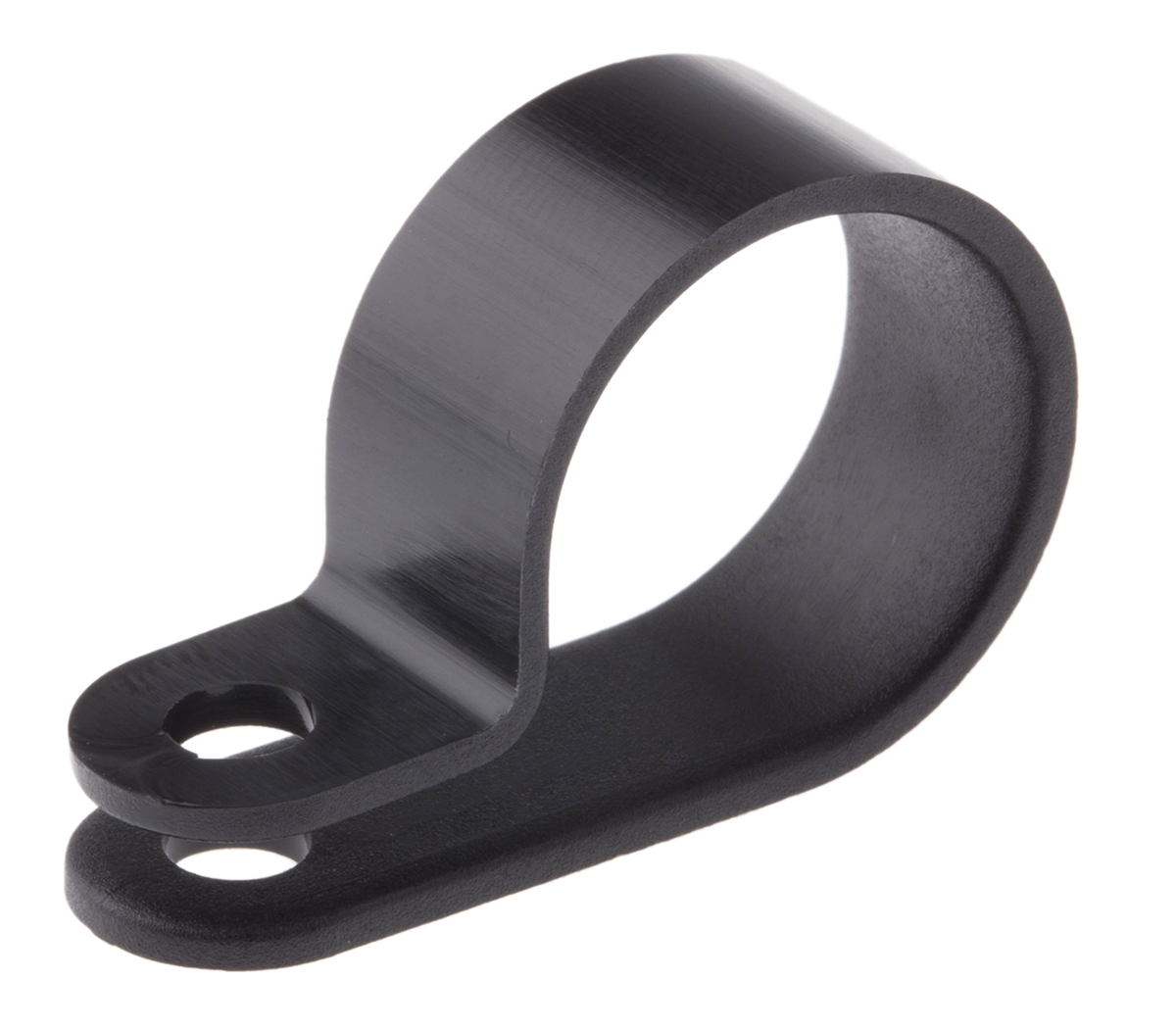 HellermannTyton 17.5mm Black, Polyamide P Clip
