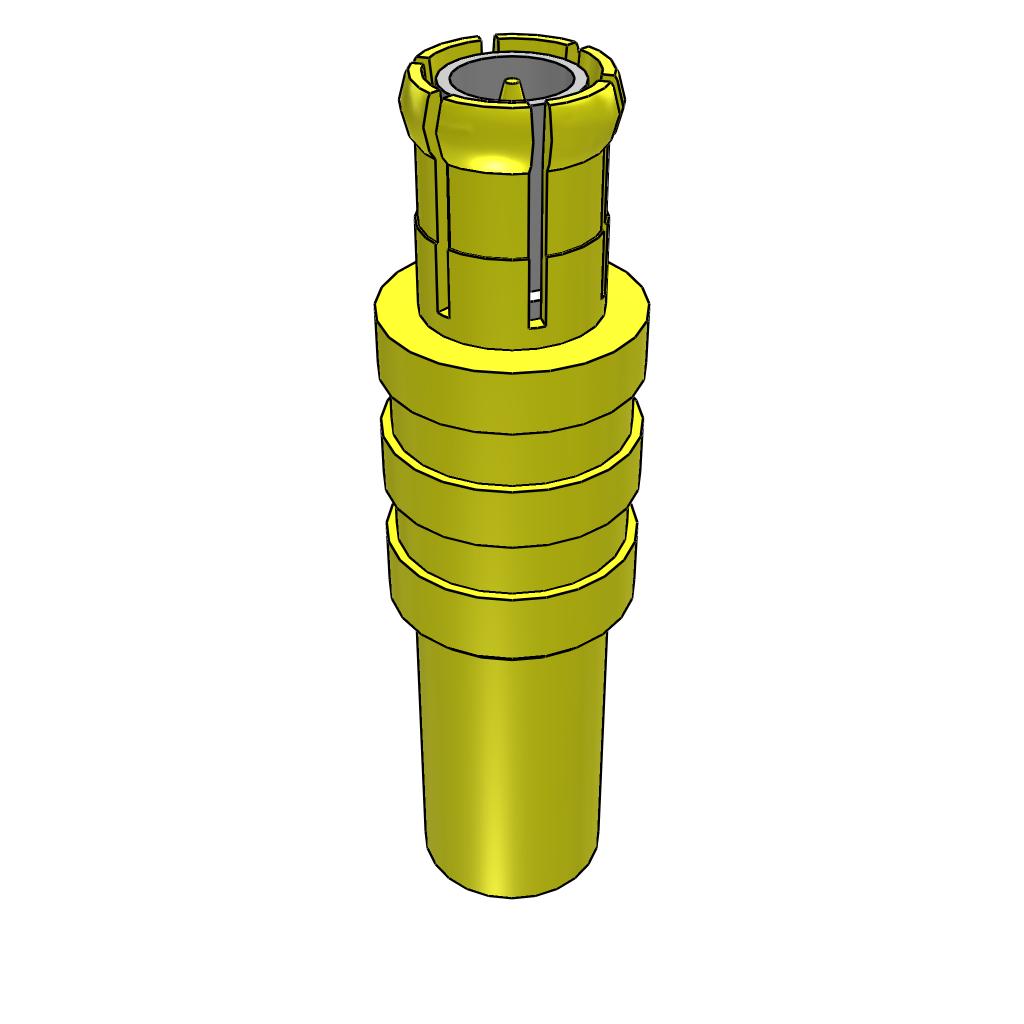 Samtec MCX Series, Plug PCB Mount MCX Connector, 50Ω, Solder Termination, Straight Body