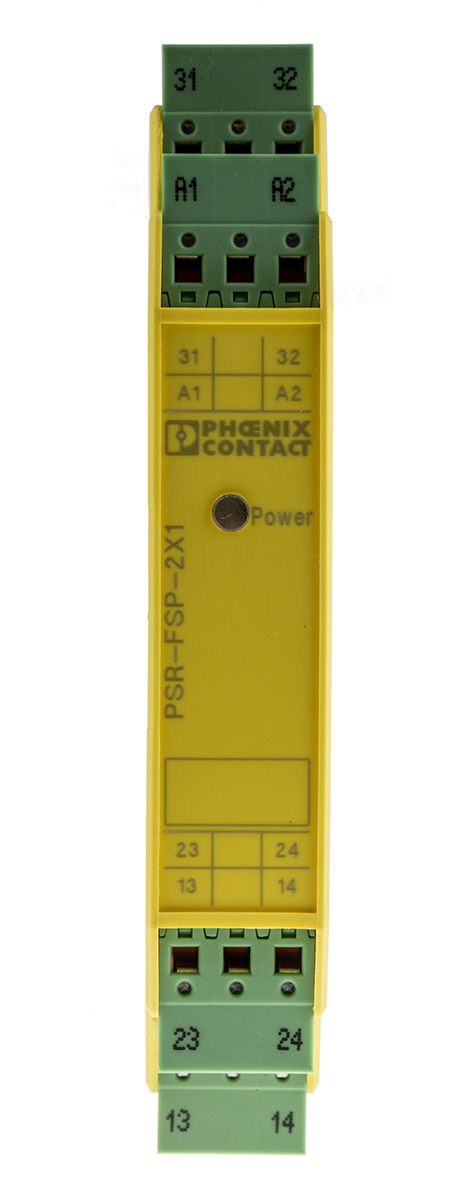Phoenix Contact PSRclassic PSR-SPP- 24DC/FSP/2X1/1X2 Coupling Relay 24V dc 3 Safety Contacts