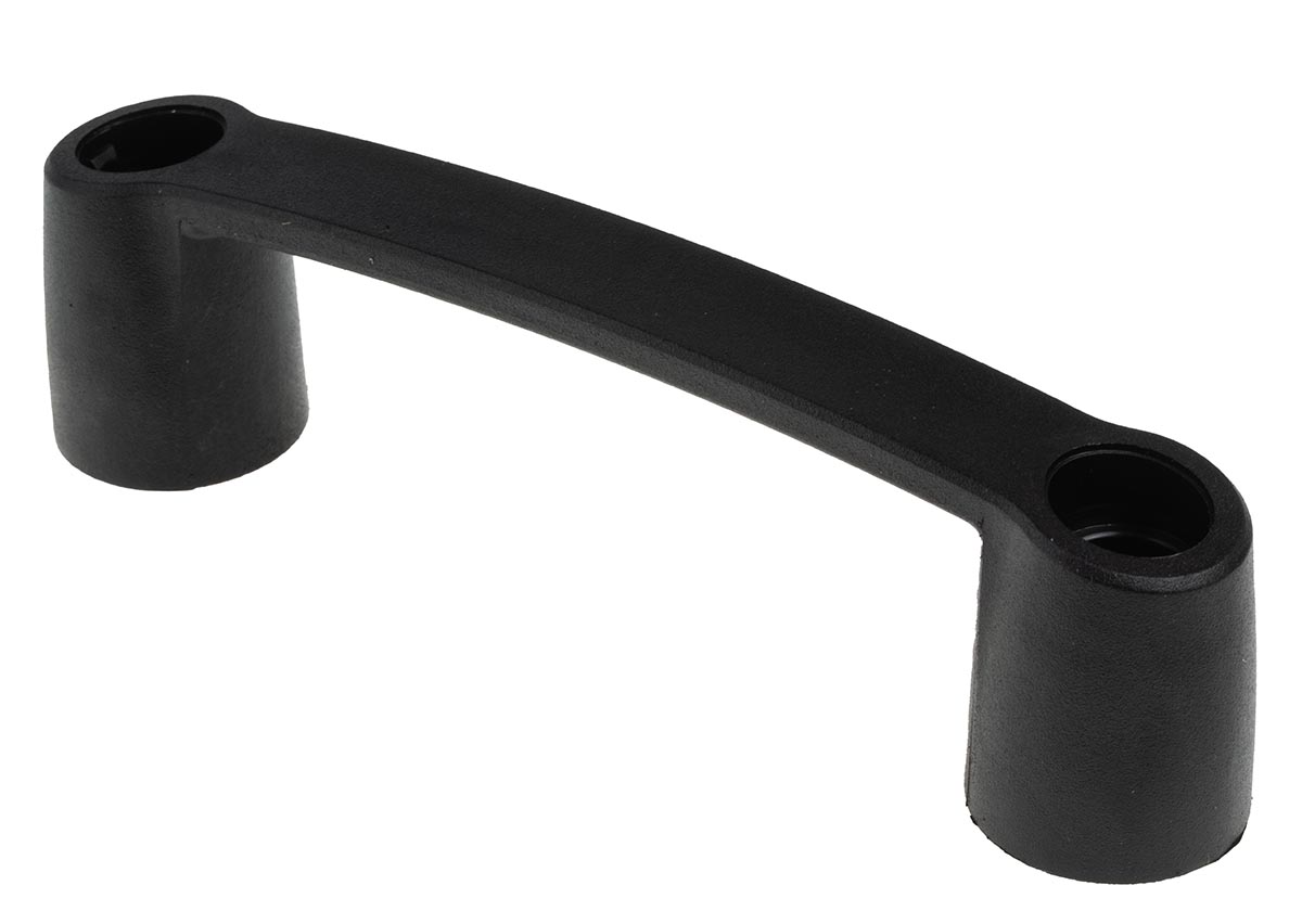 RS PRO Black Plastic Handle 45 mm Height, 31mm Width, 163mm Length
