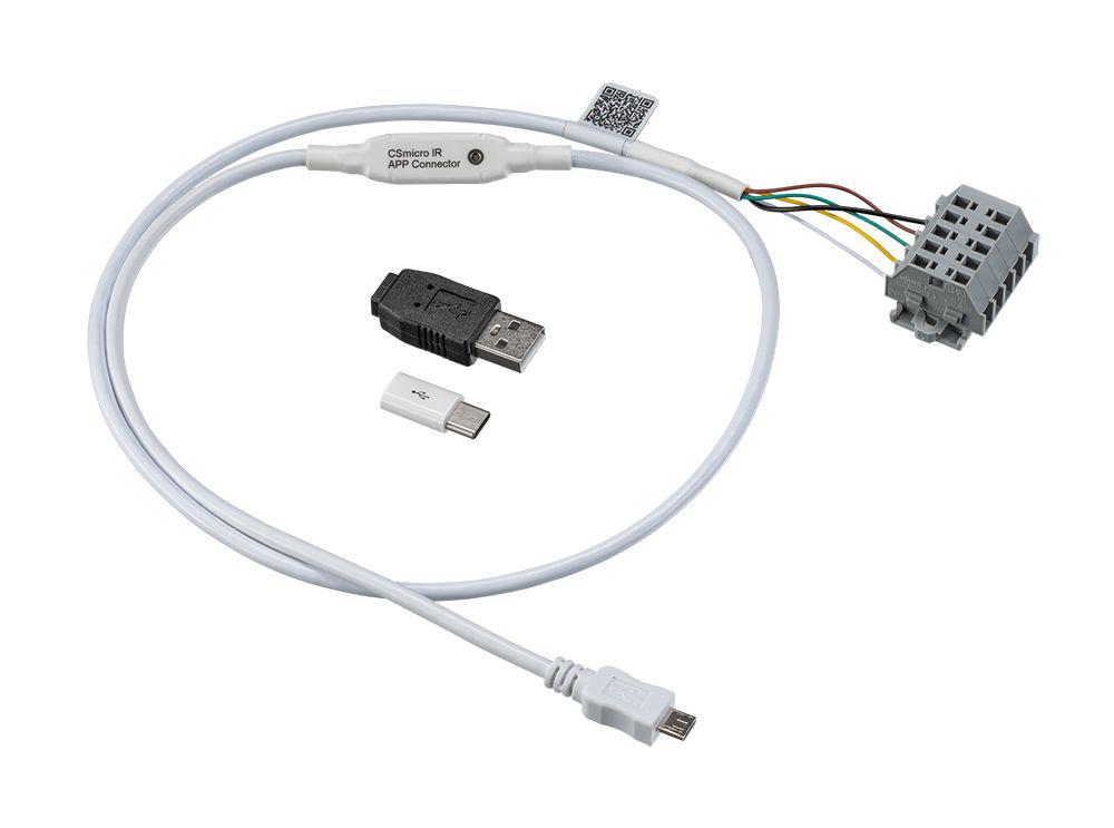 Optris CATACCSMIAC USB Cable for Use with Optris CS micro