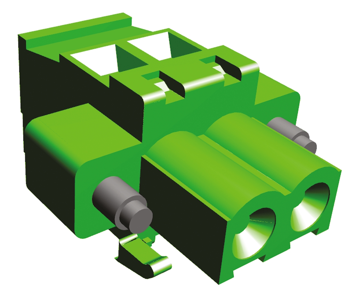 TE Connectivity, 5.08mm Pitch, Buchanan, 2 Way, , Pluggable Terminal Block, Plug, Panel Mount, Solder Termination,