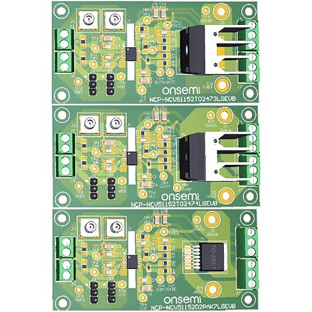 onsemi NCP51152 EVB Evaluation Board Evaluation Board for NCP-NCV51152TO2473LGEVB NCP51152 Family
