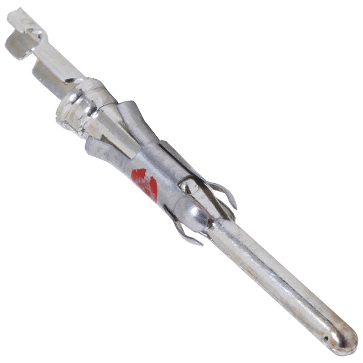 TE Connectivity Type III+ Series Male Crimp Terminal, 26AWG Min, 24AWG Max