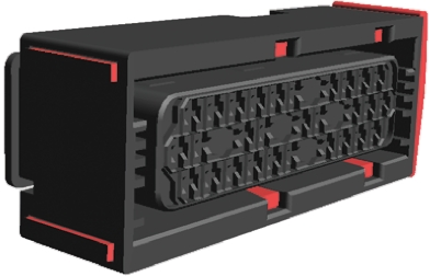 TE Connectivity, Junior Power Timer Automotive Connector Socket Black Free Hanging 29 Way, Crimp Termination 1-963449-2