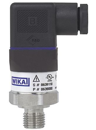 WIKA A-10 Series Pressure Sensor, 0bar Min, 400bar Max, Analogue Output