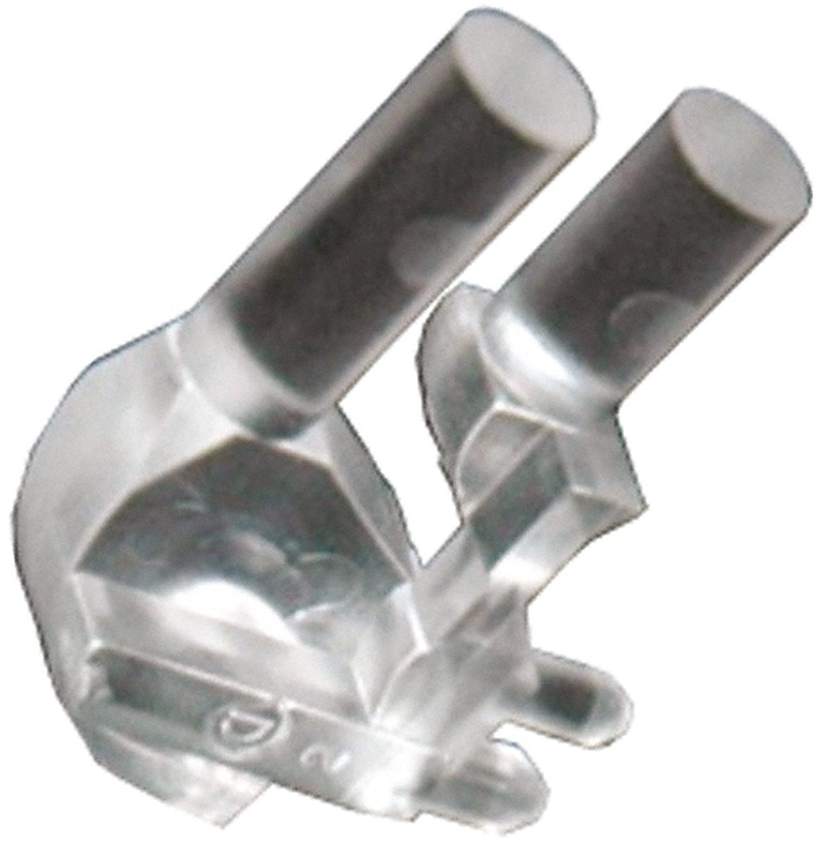 515-1094F Dialight, PCB Mounted 2-Way Right Angle LED Light Pipe, Bi-Level-Row Clear Round Lens