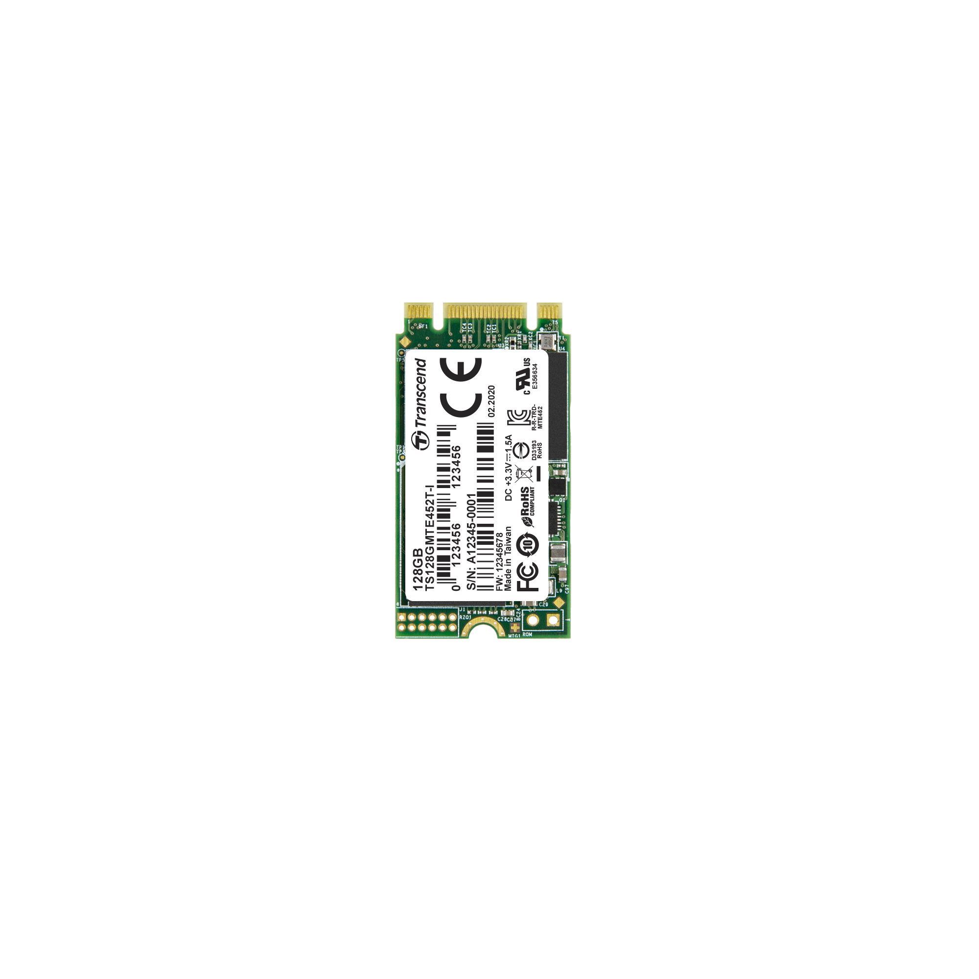 Transcend MTE452T-I M.2 Internal SSD