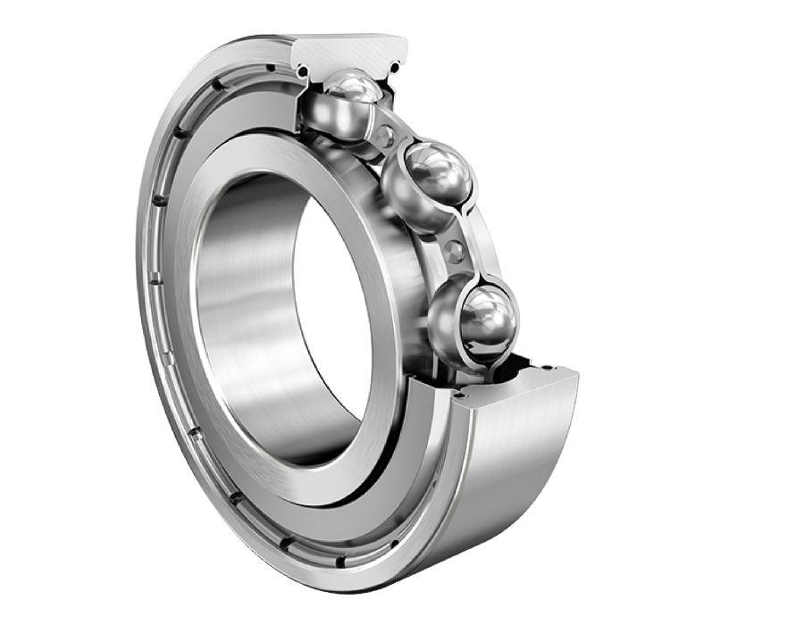 FAG 6018-2Z 1 Row Ball Bearing - 90 mm ID, 140 mm OD