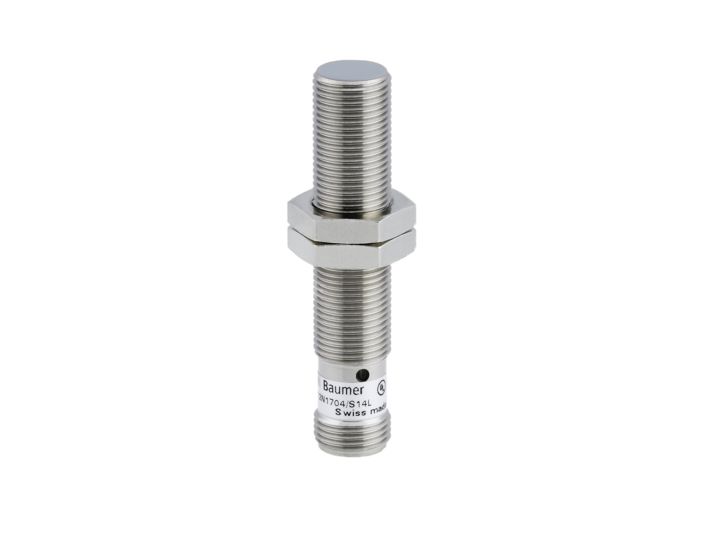 Baumer Proximity Barrel Inductive Proximity Sensor, M12, 0 → 6 mm Detection 0-10 V, 12 → 36 V dc