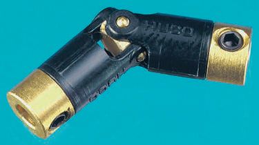 Huco Universal Joint 103.16.3131, Single, Plain, Bore 3/8 x 3/8in, 67.6mm Length