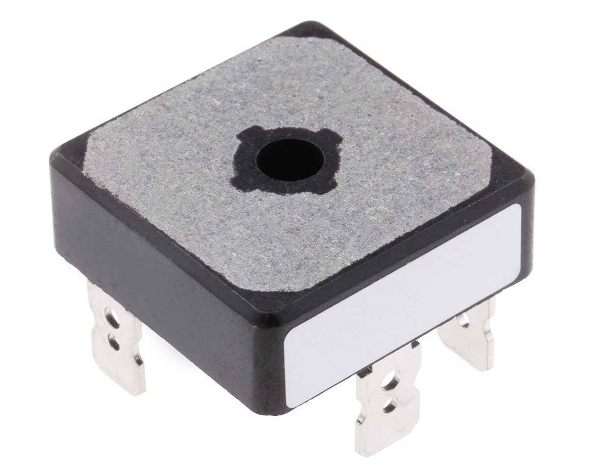 Vishay Bridge Rectifier, 35A, 1600V, 3-phase, 5-Pin