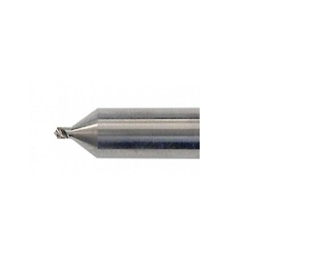 CIF End Mill, 0.1mm Cutter, Tungsten Carbide, 3.17 mm Shank