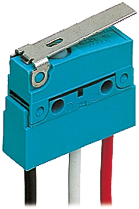 Panasonic Hinge Lever Micro Switch, Through Hole Terminal, 2 A @ 30 V dc, SPDT, IP67