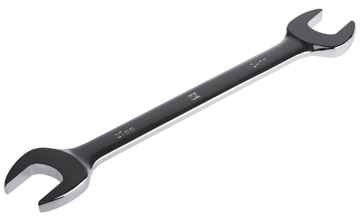 RS PRO Double Ended Open Spanner, 24mm, Metric, Double Ended