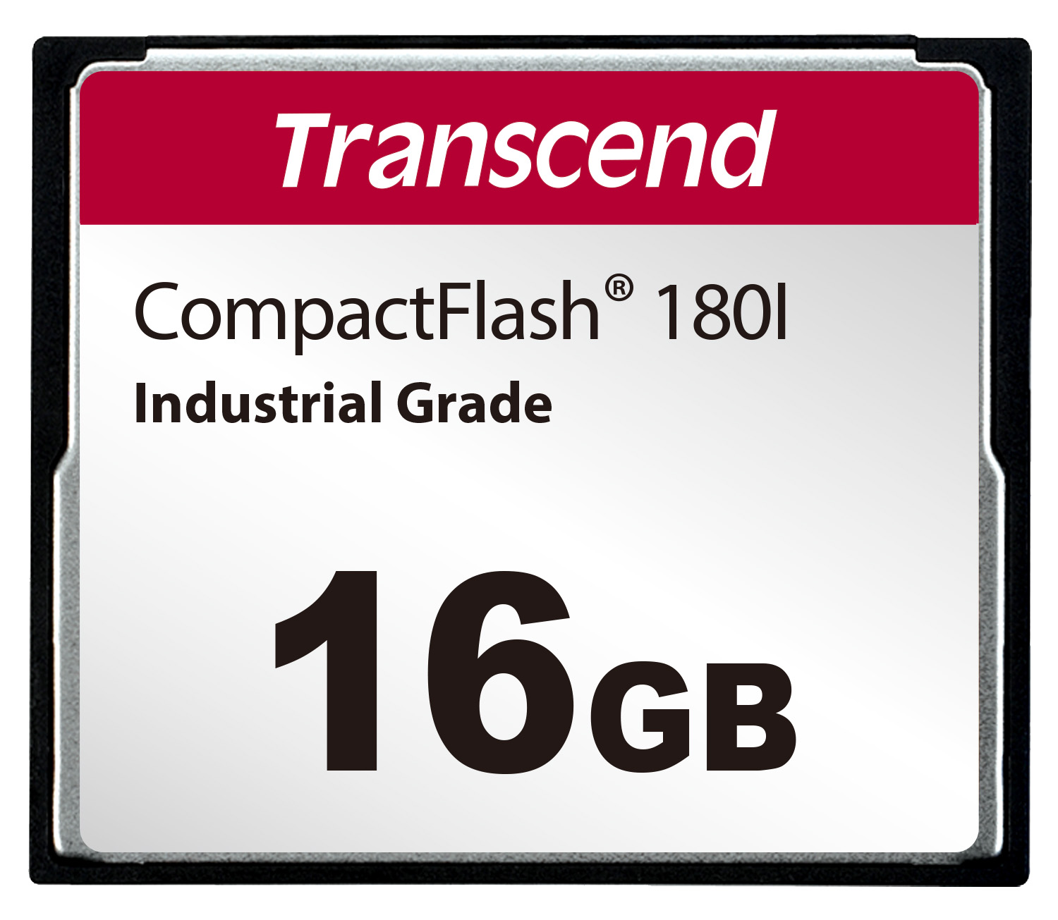 Transcend CF180I CompactFlash Industrial 16 GB MLC, SLC Compact Flash Card