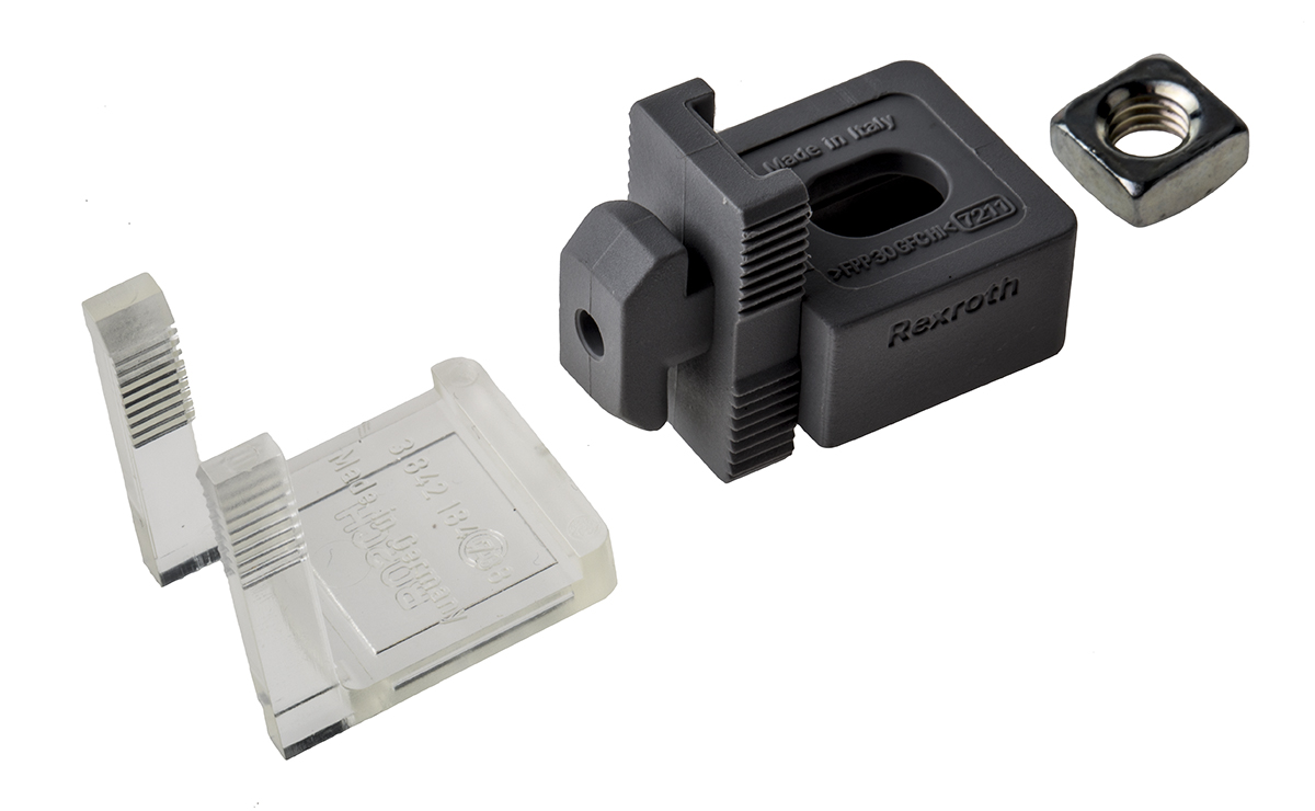 Bosch Rexroth PP Variofix Block, MGE, 8mm Slot, 30 mm Strut Profile