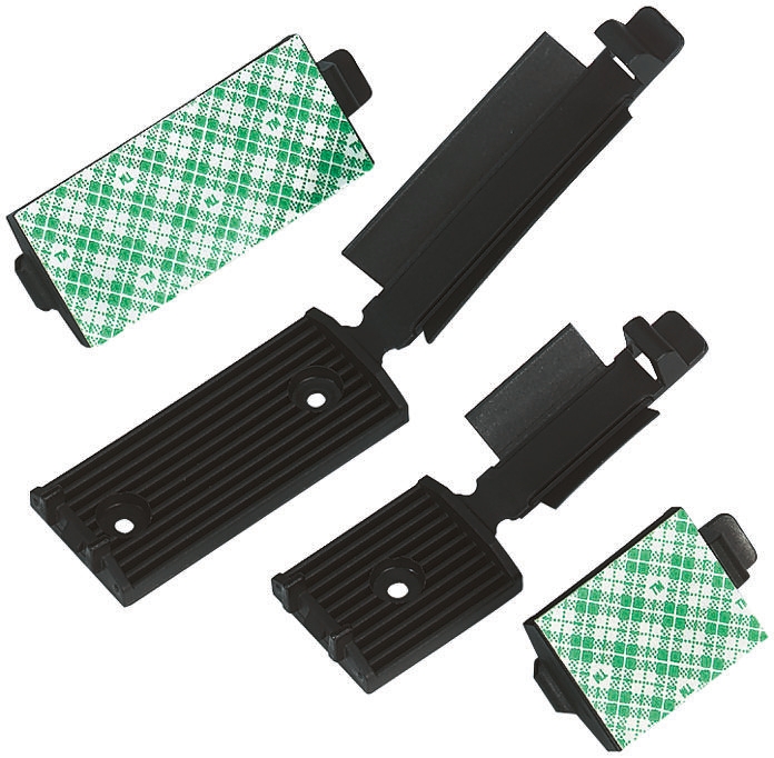 HellermannTyton Black Nylon Flat cable lug
