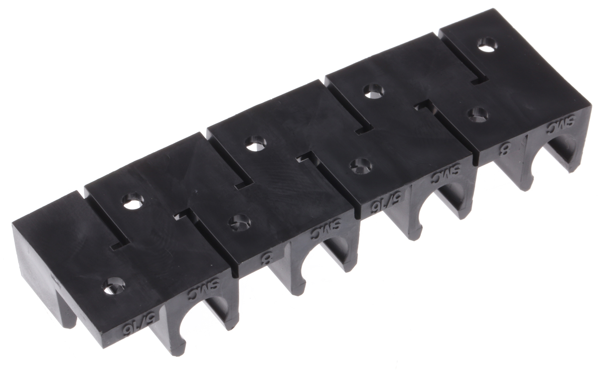 SMC 8 Tubes PP Tube Clip, For Tube Diam. 8mm