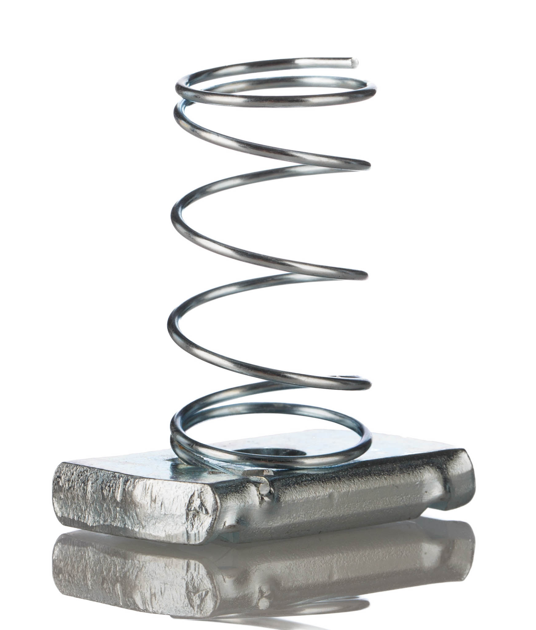 Unistrut Channel Nut, M6, Nut Base Dimensions 41 x 41mm, Stainless Steel, 40g