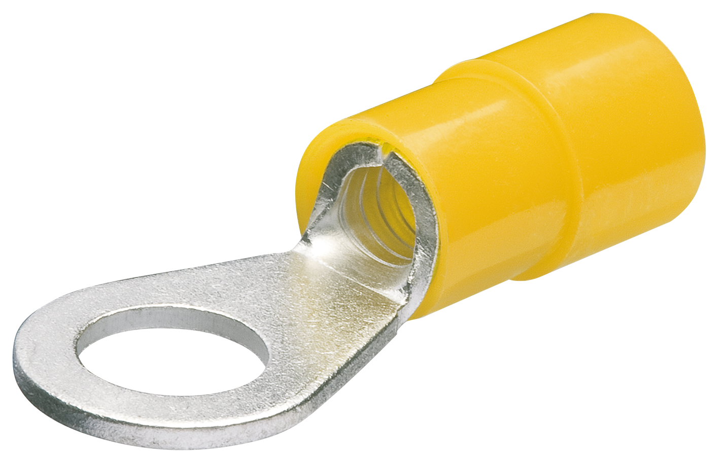 Knipex, 97 99 1 Insulated Ring Terminal, 10mm Stud Size, Yellow
