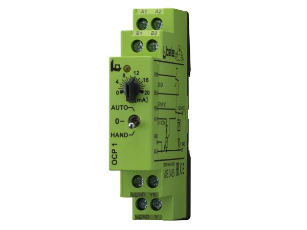 Octo Series Coupling Relay, DIN Rail Mount, 24V Coil, SPDT, 1-Pole, 2A Load