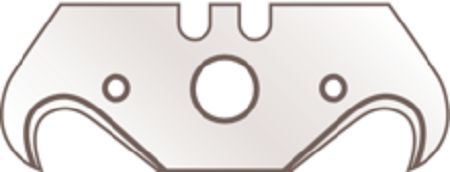 MARTOR Steel Curved Safety Knife Blade 19 mm, 10 per Package