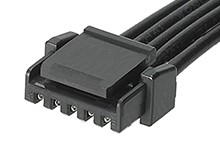 Molex 5 Way Female Micro-Lock Plus to 5 Way Female Micro-Lock Plus Wire to Board Cable, 300mm