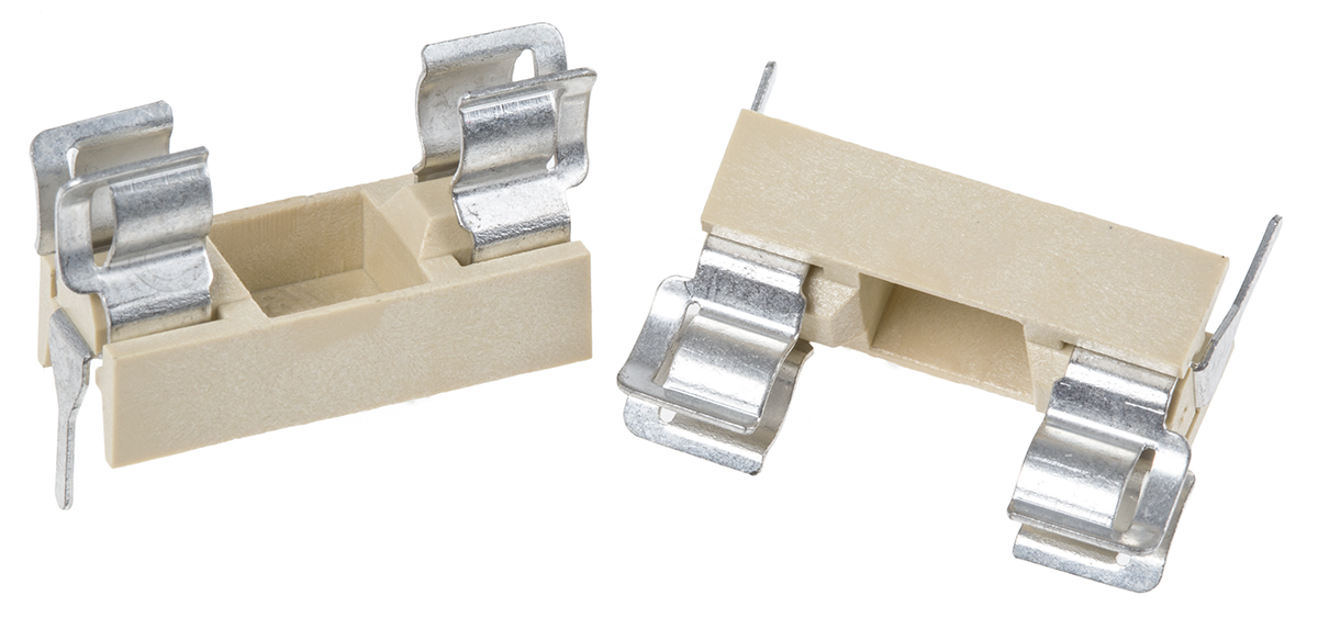 Eaton 6.3A PCB Mount 5 x 20mm Fuse Block, 250V ac