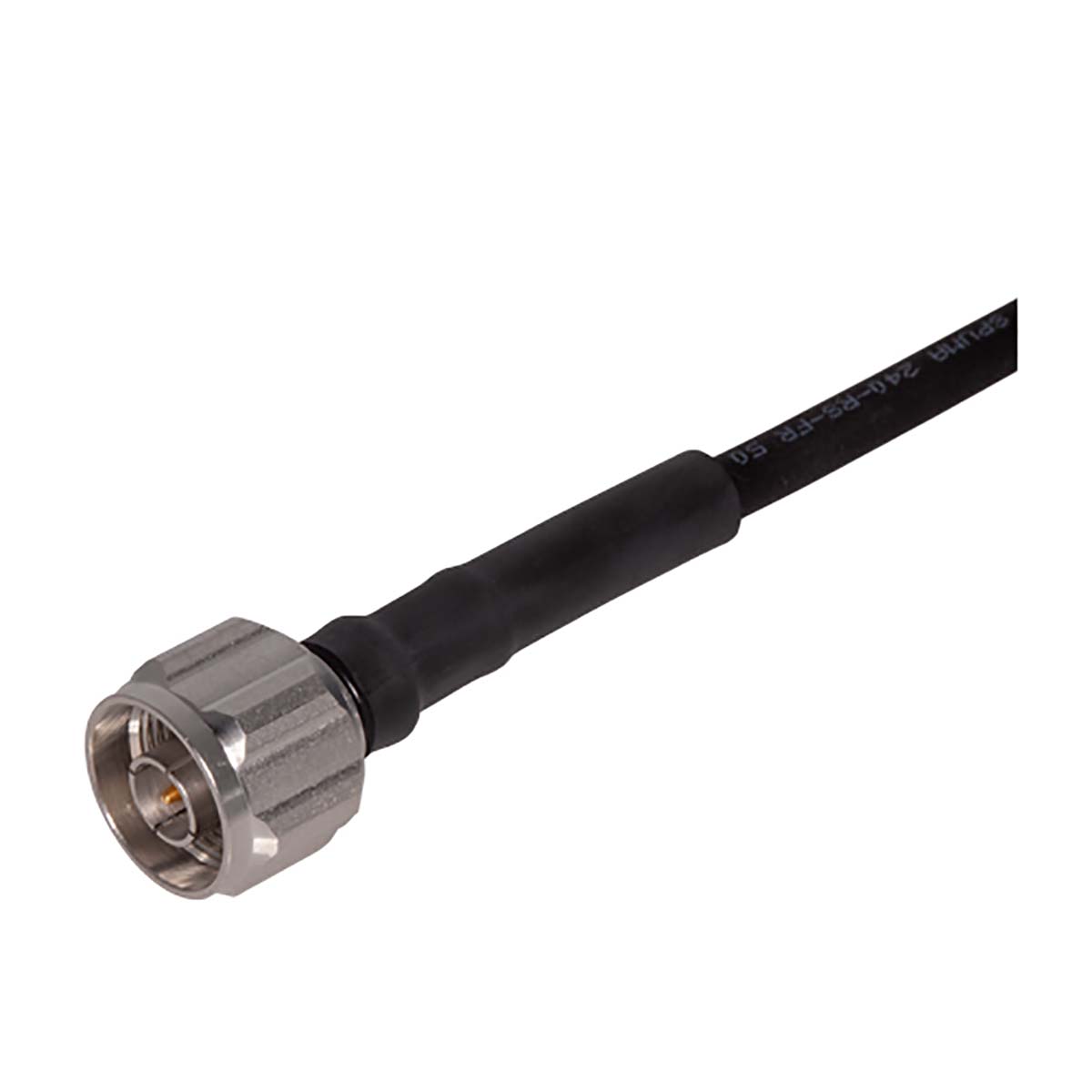 Huber+Suhner 11_N-50-4-9/133_NE Series, Plug Cable Mount N Connector, 50Ω, Clamp Termination, Straight Body