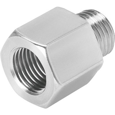 Festo NPT 1/8 Male Galvanised Steel Adapter
