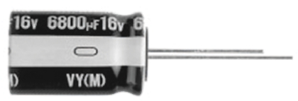 Nichicon 3300μF Aluminium Electrolytic Capacitor 50V dc, Radial, Through Hole - UVY1H332MHD