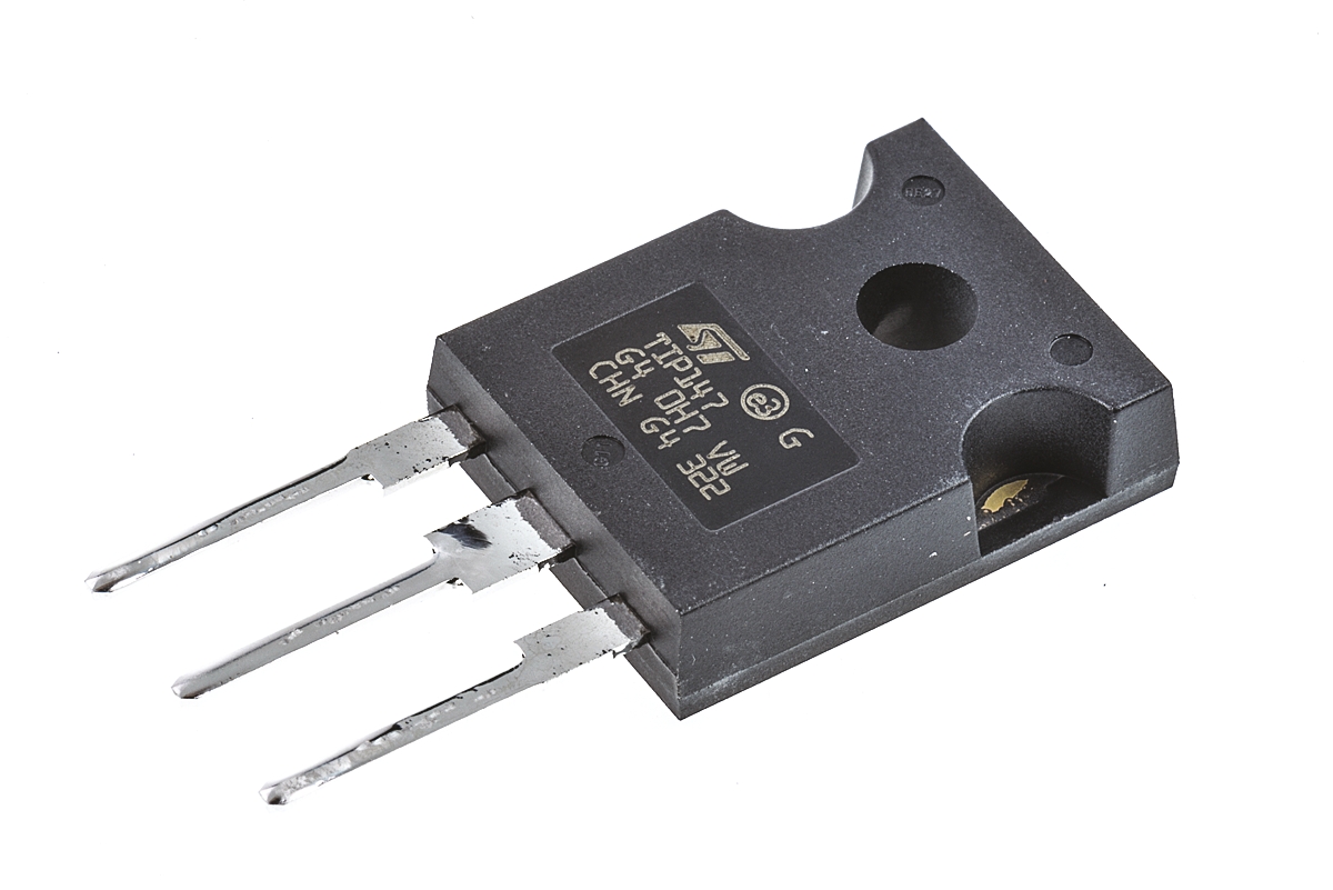 STMicroelectronics TIP147 PNP Darlington Transistor, 10 A 100 V HFE:500, 3-Pin TO-247