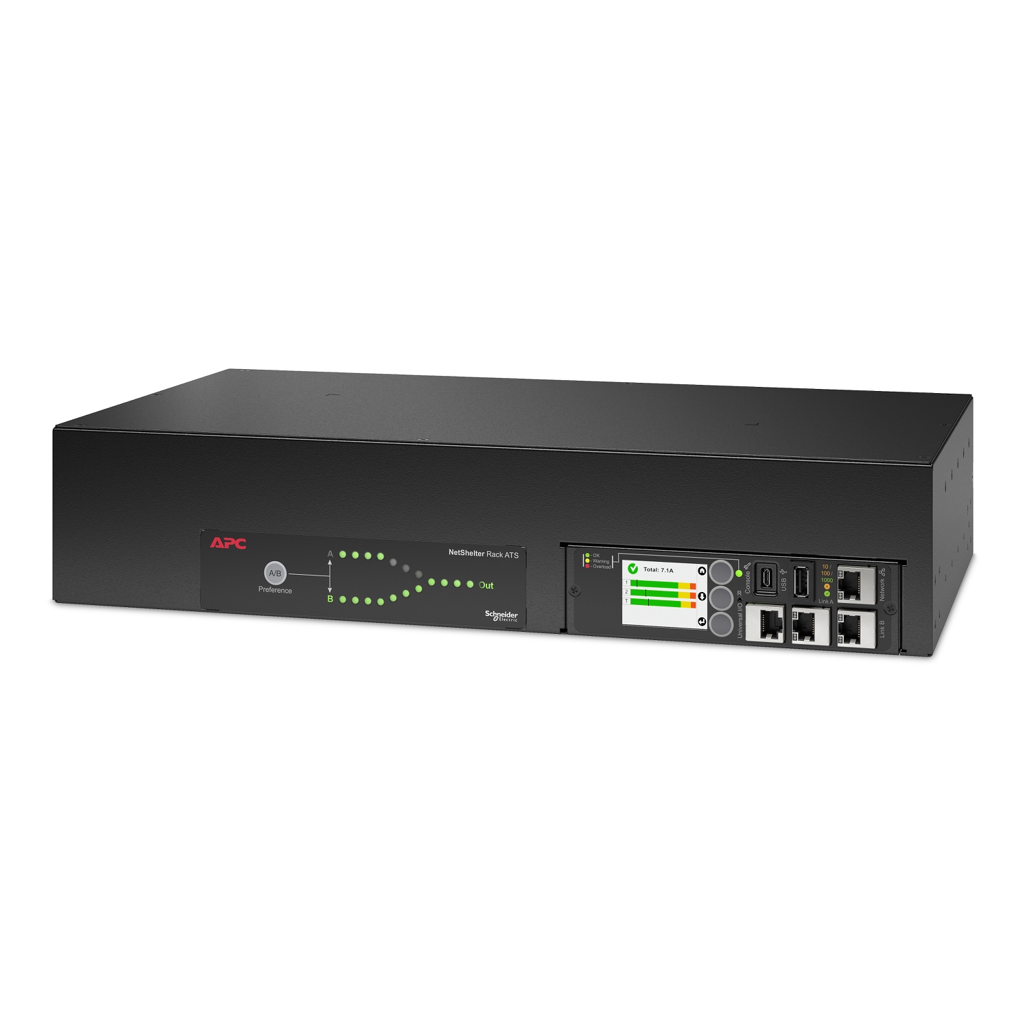 APC UPS Source Transfer Switch, for use with AP9335T, AP9335TH, AP Series