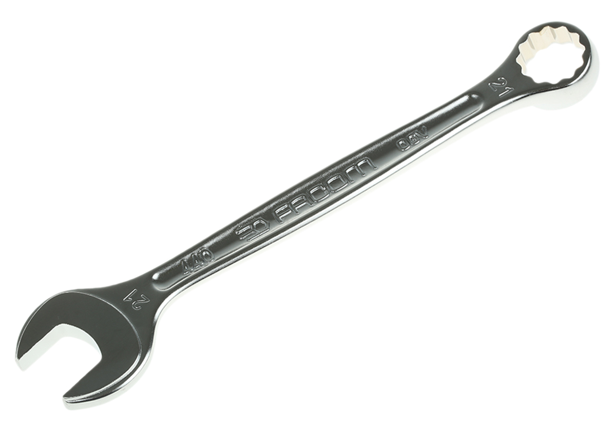 Facom 440 Series Combination Spanner, 21mm, Metric, Double Ended, 233 mm Overall