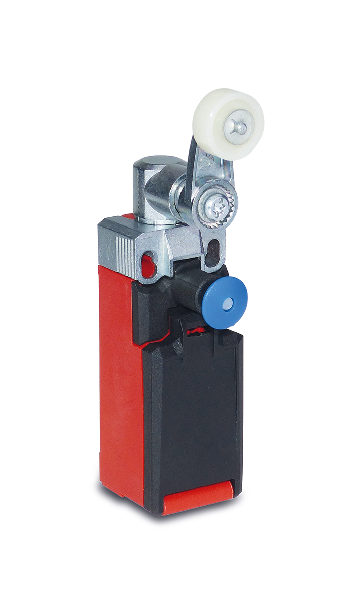 Bernstein AG I81 Series Roller Lever Limit Switch, NC/NO, IP66, IP67, DPST, Thermoplastic Housing, 240V ac Max, 5A Max